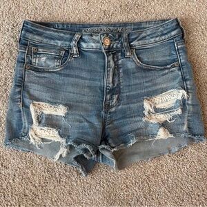 American Eagle Outfitters Distressed Denim Shorts